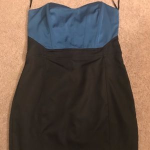 Black and Blue Forever 21 short dress